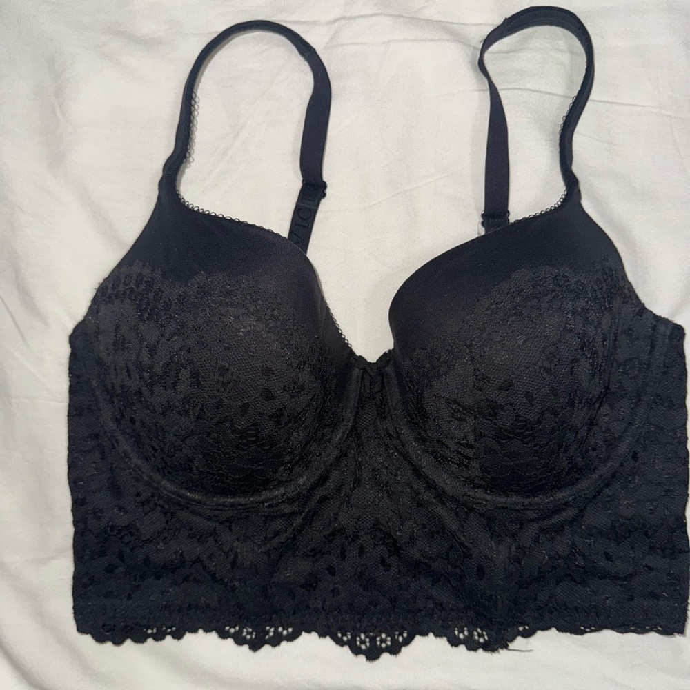 Victoria’s Secret Lace Longline Bra